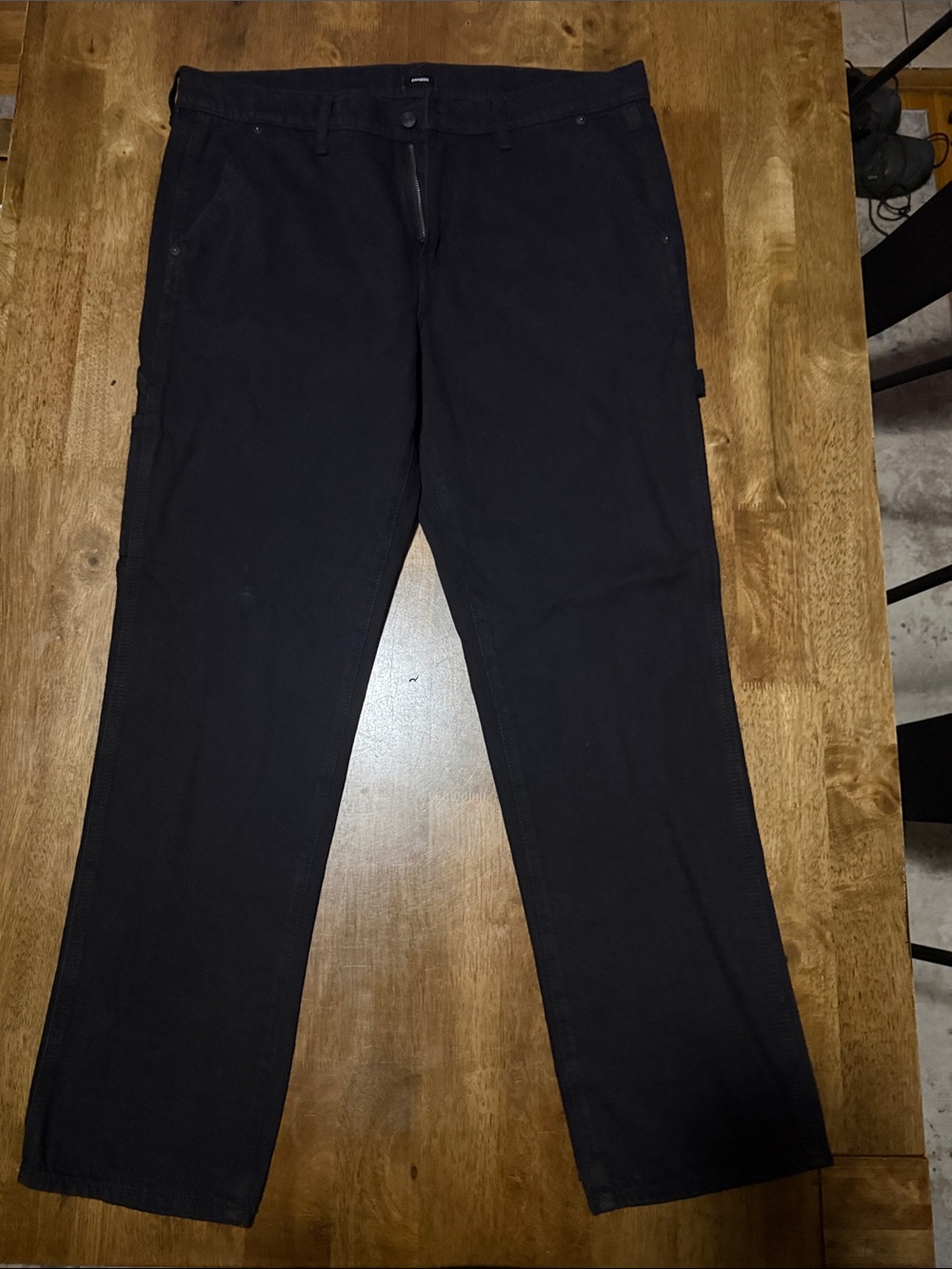 Express Men's Cargo Pants in Black